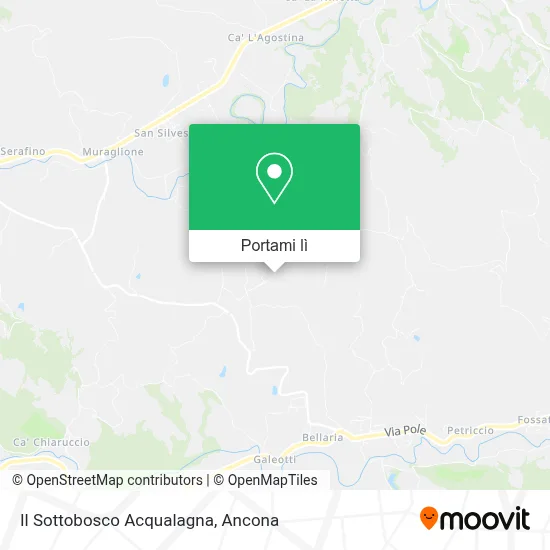 Mappa Il Sottobosco Acqualagna