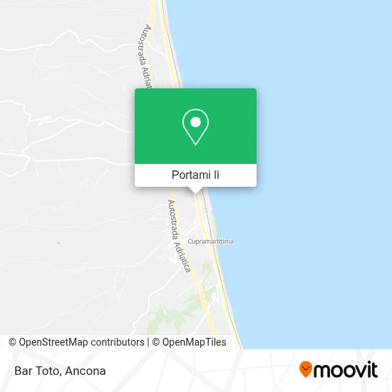 Mappa Bar Toto