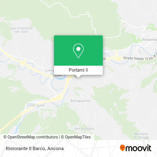 Mappa Ristorante Il Barco