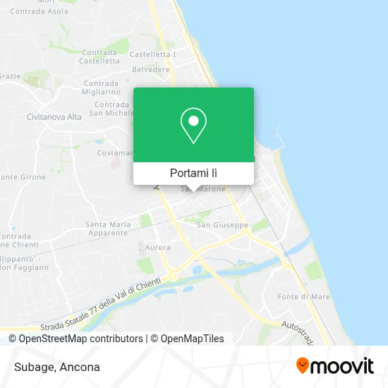 Mappa Subage