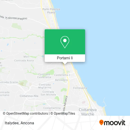 Mappa Italydee