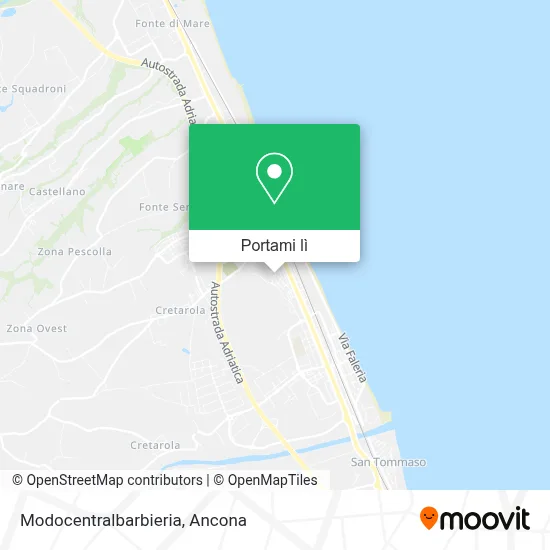 Mappa Modocentralbarbieria
