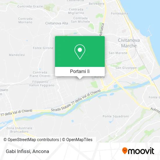 Mappa Gabi Infissi
