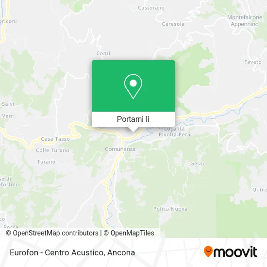 Mappa Eurofon - Centro Acustico