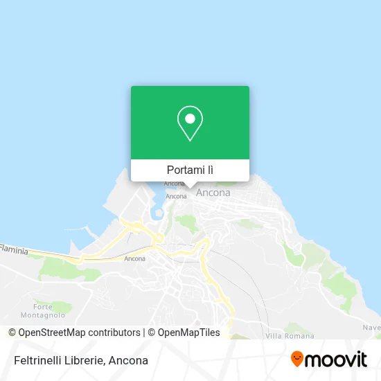 Mappa Feltrinelli Librerie