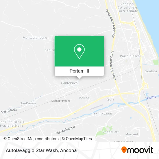 Mappa Autolavaggio Star Wash