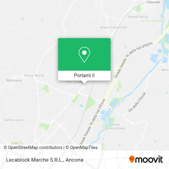 Mappa Lecablock Marche S.R.L.