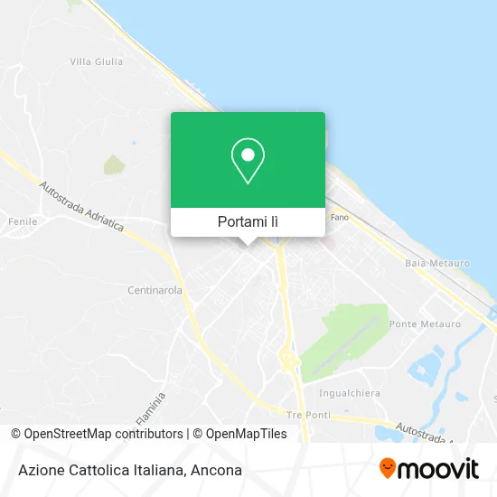 Mappa Azione Cattolica Italiana