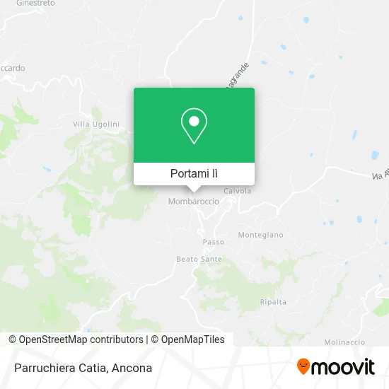 Mappa Parruchiera Catia