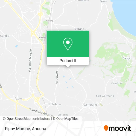 Mappa Fipav Marche