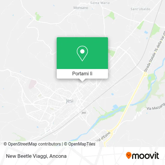 Mappa New Beetle Viaggi