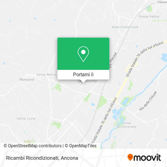 Mappa Ricambi Ricondizionati