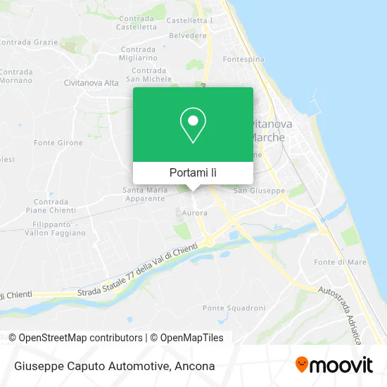 Mappa Giuseppe Caputo Automotive