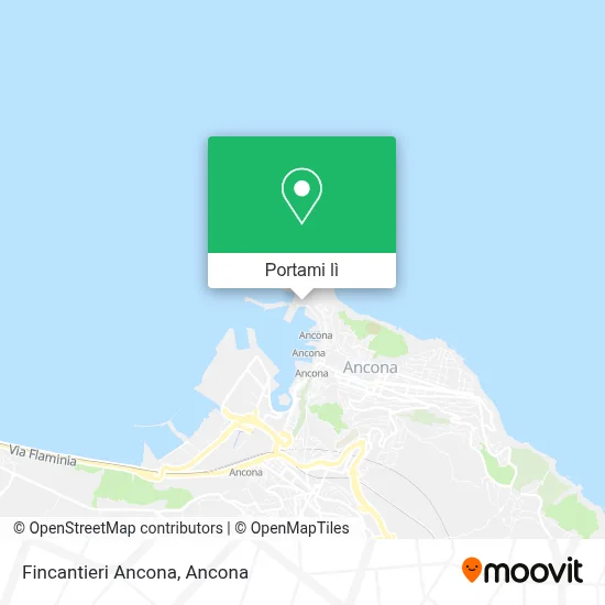 Mappa Fincantieri Ancona