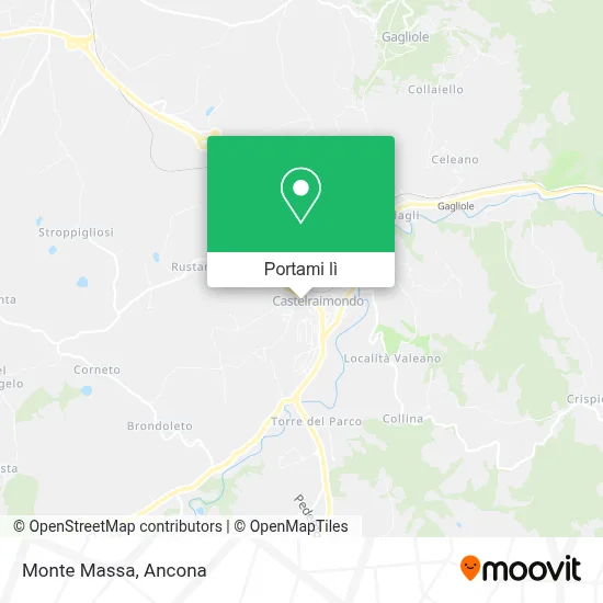 Mappa Monte Massa