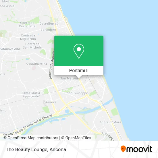Mappa The Beauty Lounge
