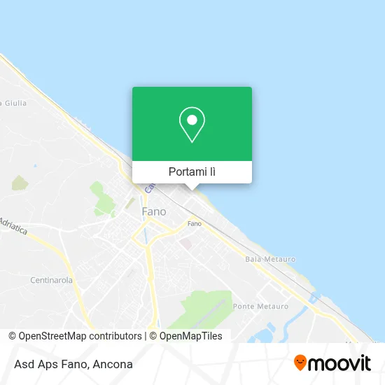 Mappa Asd  Aps Fano