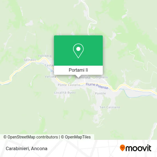 Mappa Carabinieri