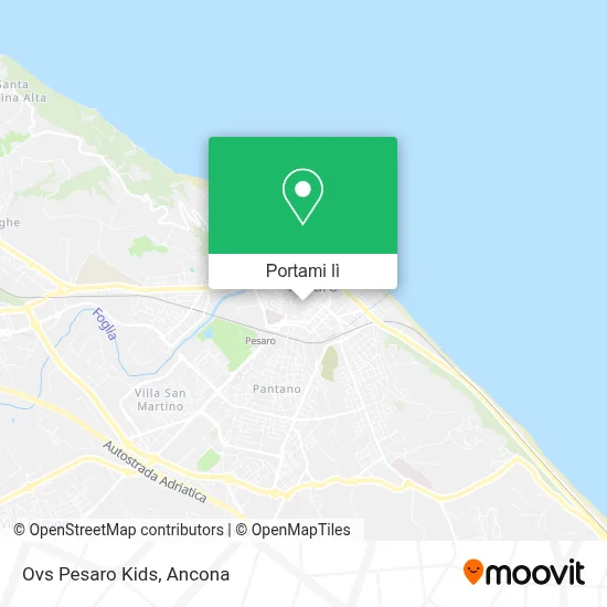 Mappa Ovs Pesaro Kids