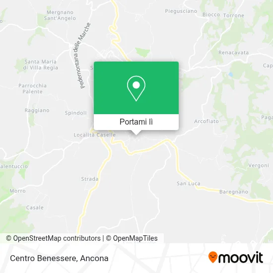 Mappa Centro Benessere