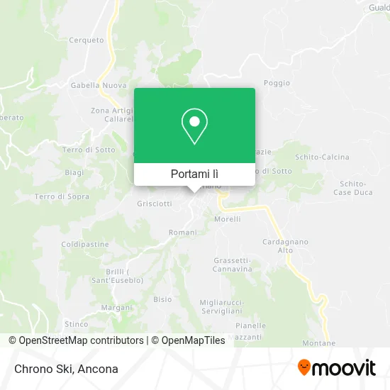 Mappa Chrono Ski