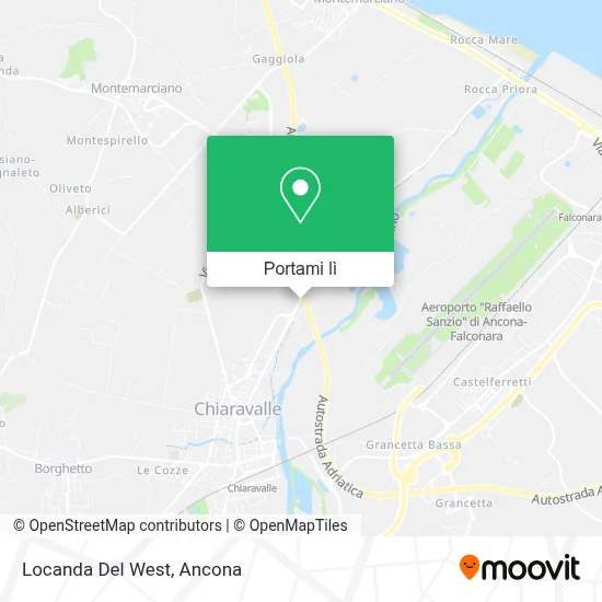 Mappa Locanda Del West