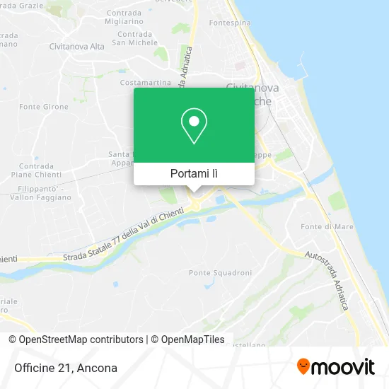 Mappa Officine 21