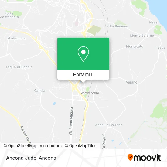 Mappa Ancona Judo