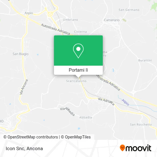 Mappa Icon Snc
