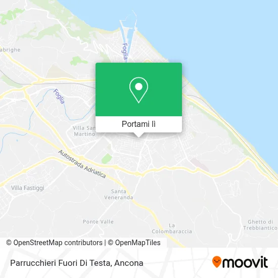 Mappa Parrucchieri Fuori Di Testa