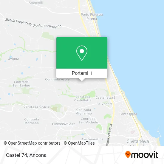 Mappa Castel 74
