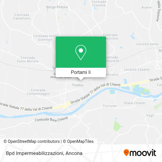 Mappa Bpd Impermeabilizzazioni