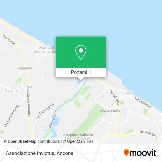 Mappa Associazione Invictus