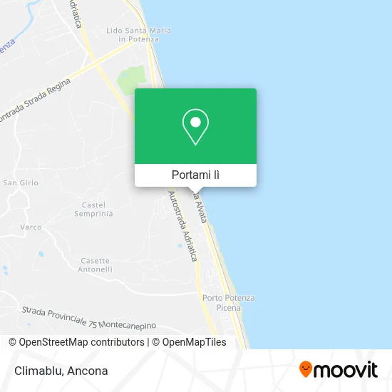 Mappa Climablu