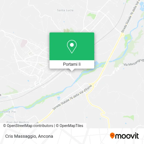 Mappa Cris Massaggio
