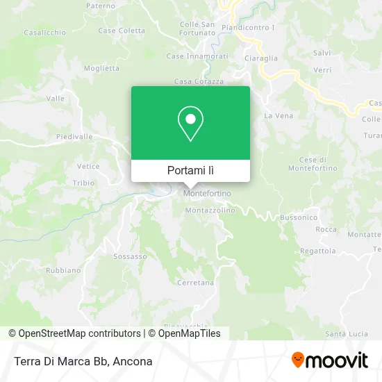 Mappa Terra Di Marca Bb