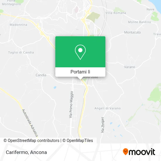 Mappa Carifermo
