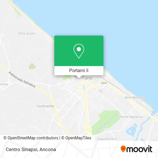 Mappa Centro Sinapsi