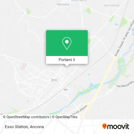 Mappa Esso Station