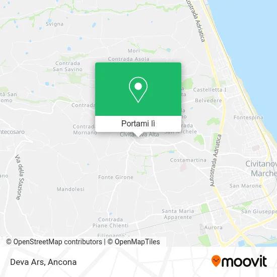 Mappa Deva Ars
