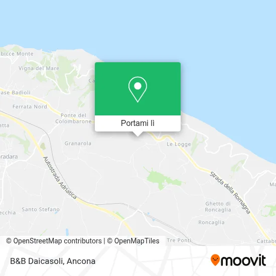 Mappa B&B Daicasoli