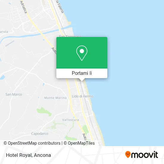Mappa Hotel Royal