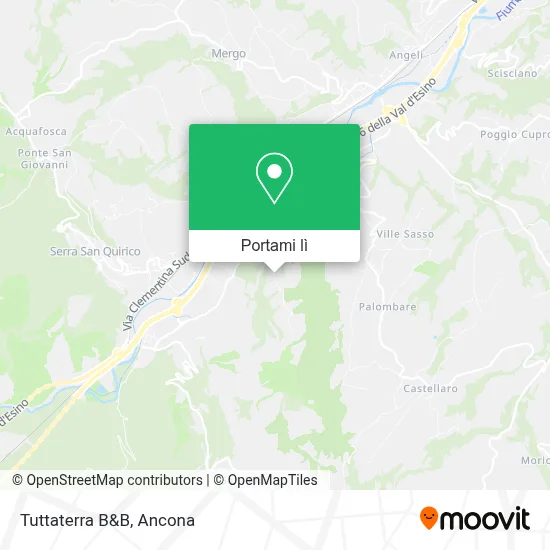 Mappa Tuttaterra B&B