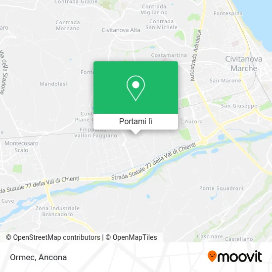 Mappa Ormec