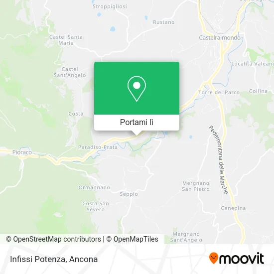 Mappa Infissi Potenza