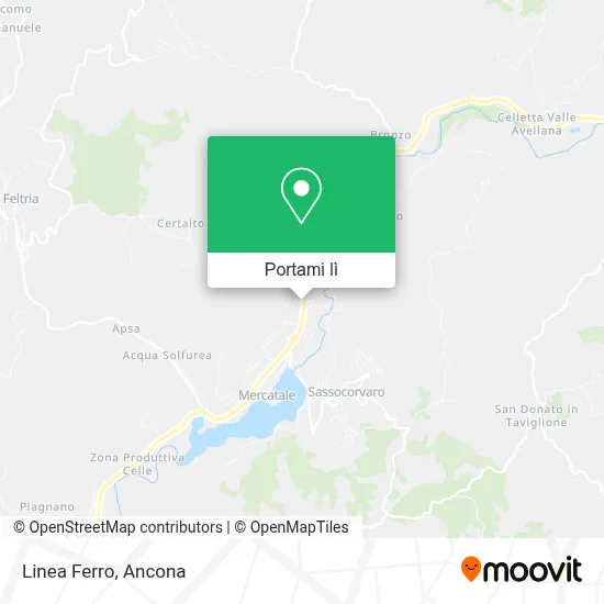 Mappa Linea Ferro