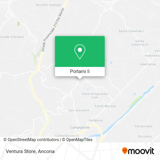 Mappa Ventura Store