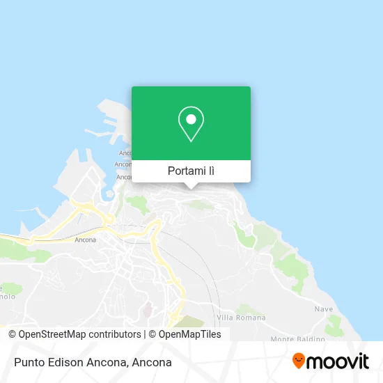 Mappa Punto Edison Ancona