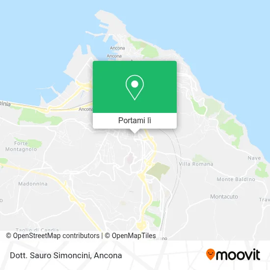Mappa Dott. Sauro Simoncini