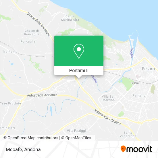 Mappa Mccafé